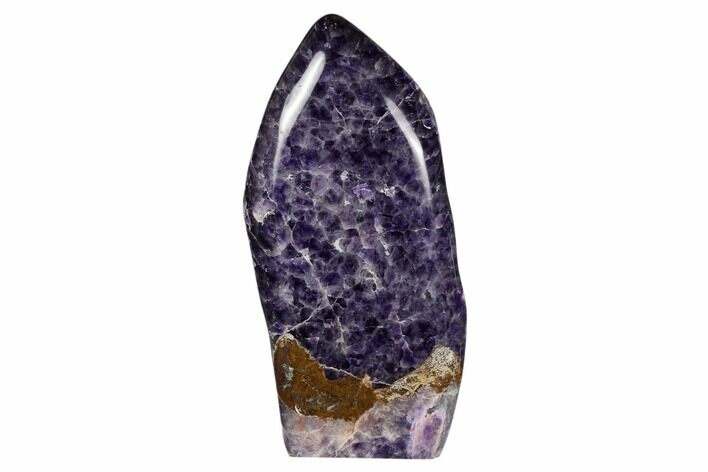 Tall, Free-Standing, Polished Chevron Amethyst - Morocco #174460